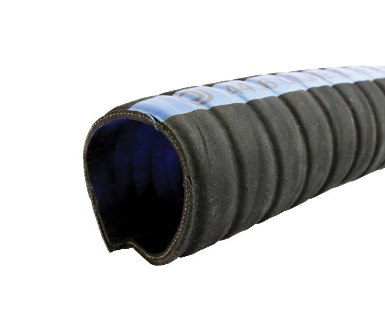 4436-0400-100 by Jason Industrial | 4436 Series | Oil Field Petro Waste Suction Hose | NBR/SBR | 4" ID | 4.53" OD | 150 PSI | Black | 100ft
