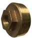 44513FLF by Midland | Lead Free Hex Flush Bushing | 1" Female Pipe x 3/4" Male Pipe | Straight | Bronze