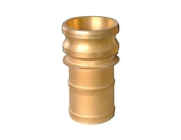44955 (44-955) by Midland | Cam and Groove (Lite Pattern) | Type E | 2" Male Adapter x 2" Hose Shank | Straight | Brass