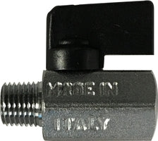 46905I (46-905I) by Midland | Mini Ball Valve | 1/2" Male NPT x 1/2" Female NPT | Straight | Chrome Plated Brass
