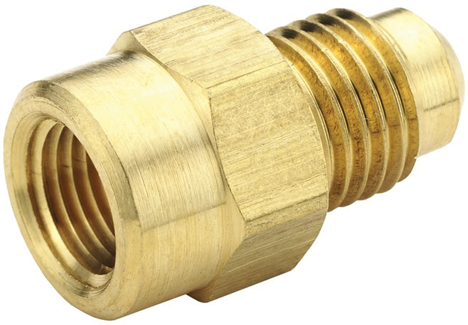 46F-6-6 by Dixon Valve | SAE 45° Flare Female Connector Adapter | 3/8" Male SAE 45° Flare x 3/8" Female NPT | Brass
