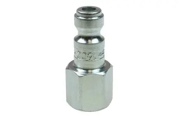 1605 by Coilhose | Coilflow™ Automotive Tru-Flate Interchange Connector | Manual | 1/4" Body Size | 3/8" Female NPT Thread | Straight | Plated Steel (Type 16)