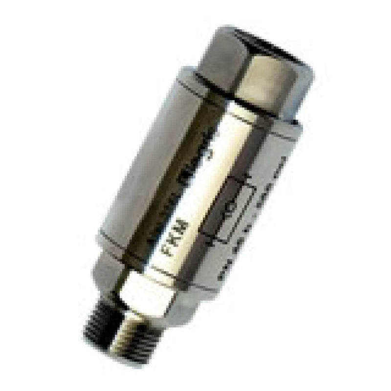4891 13 13 by Parker | Legris Non-Return Valve | 1/4" Male/Female BSPP Thread | 58 mm Length | Straight | 316L Stainless Steel