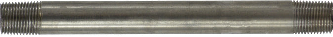 49015 by Midland | Schedule 40 Welded Nipple | 1/8" Diameter x 10" Length | Straight | 316 Stainless Steel