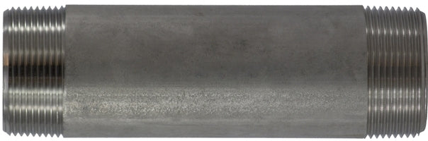 49153 by Midland | Schedule 40 Welded Nipple | 1-1/2" Diameter x 10" Length | Straight | 316 Stainless Steel