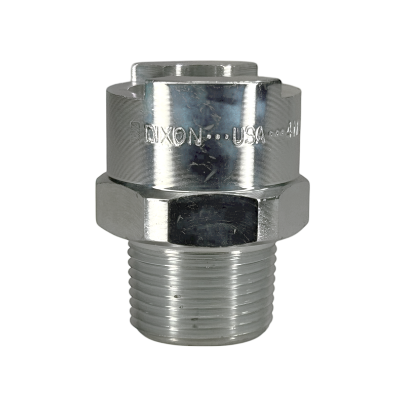4NM6 by Dixon Valve | Pneumatic Quick Disconnect Coupling | Dix-Lock® N-Series | 3/4" Male NPTF x 1/2" Body Size | Socket | Nitrile Seal | Steel