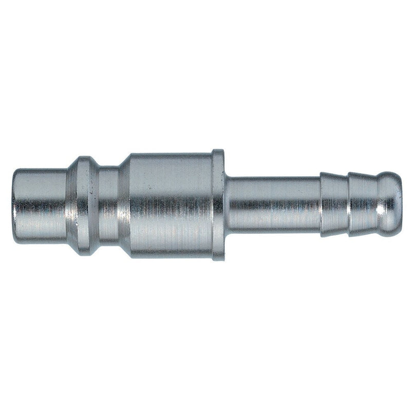 9085 30 08 by Parker | Legris Plug Quick Disconnect | 8 mm Hose Barb | 55 mm Length | Nickel-Plated Steel