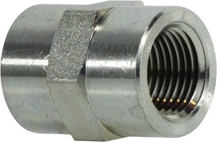 50002012 by Midland | Hydraulic Pipe Coupling | 1-1/4" Female Pipe x 3/4" Female Pipe | Steel