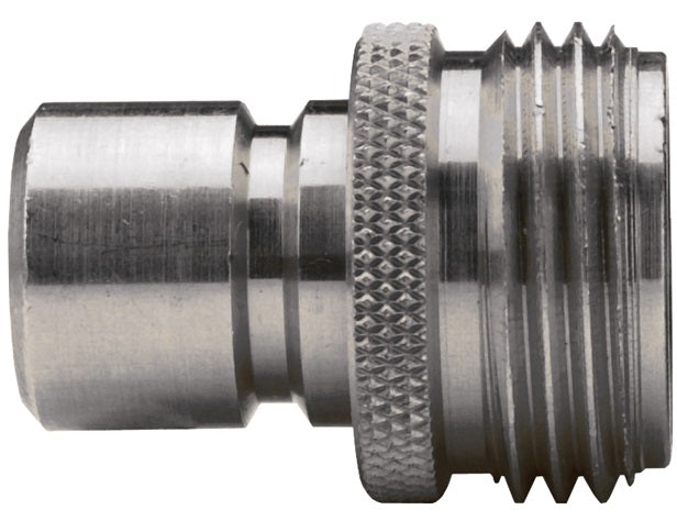 500QCMSS by Dixon Valve | Garden Hose Quick Disconnect Coupling | 3/4" Male GHT | Plug | 303 Stainless Steel