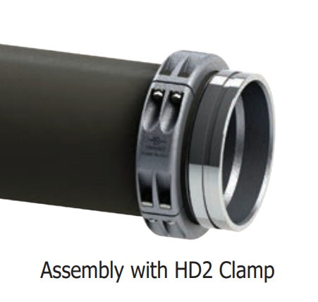 50524 (120HD2 Clamp Assembly) by PT-Coupling | Lay-Flat Fluid Transfer HD2 Segmented Bolt Clamp | 12" Size | Aluminum