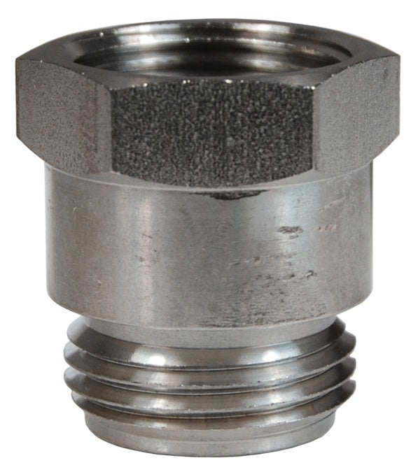 5071212SS by Dixon Valve | Garden Hose Adapter | 3/4" Male GHT x 3/4" Female NPT | 303 Stainless Steel