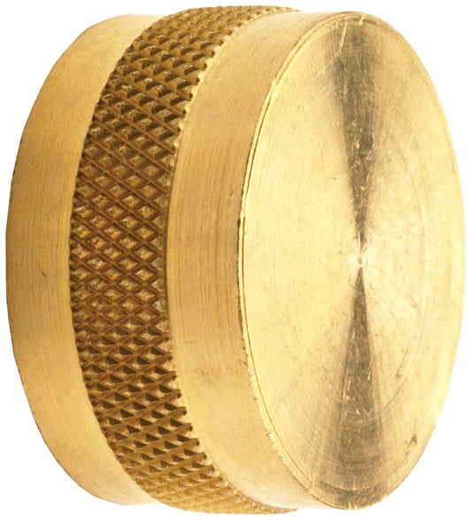 5131212C by Dixon Valve | Garden Hose Cap | 3/4" Female GHT | Brass