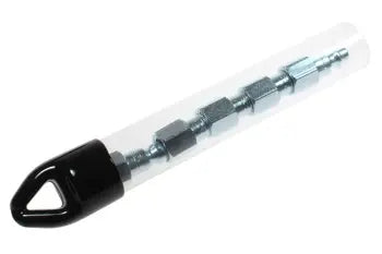 1601-T5 by Coilhose | Steel Connector | 1/4" Female NPT Automotive Interchange | Connector | Straight | Plated Steel | Pack of 5