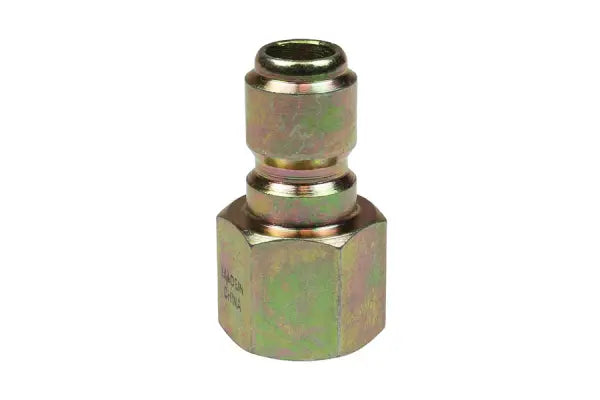 1110STS by Coilhose | Straight Through Series Connector | 1/2" Female NPT Thread | Straight | Steel