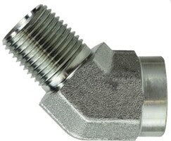 55031212 (5503-12-12) by Midland | Hydraulic | 3/4" Male Pipe x 3/4" Female Pipe | 45° Elbow | Steel