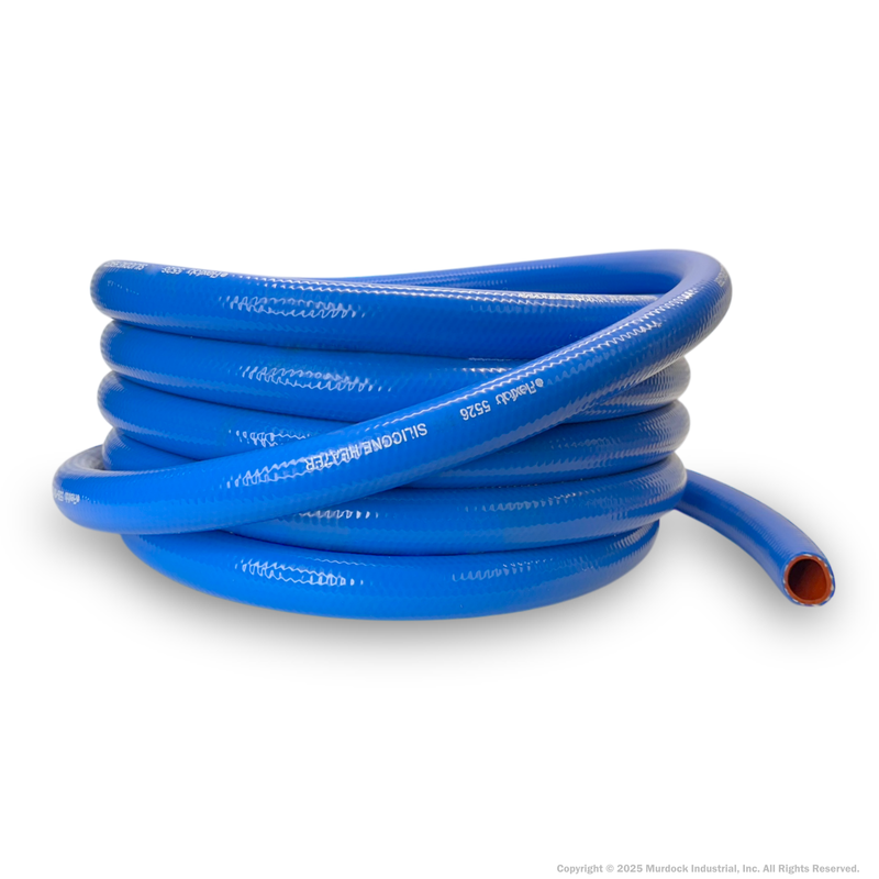 5526-100x25 by FlexFab | Series 5526 | 1-ply Standard Heater Hose | 1.00" ID | 1.33" OD | Blue | 25ft Boxes
