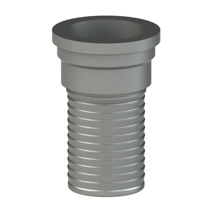 5724025 (40CSEPMCS) PROGRIP™ by PT-Coupling | Type CSEPM | PM Internal Expansion Fitting | 4" California Stub End (Heavy Duty Raised End) x 4" Hose Shank | Plated Carbon Steel