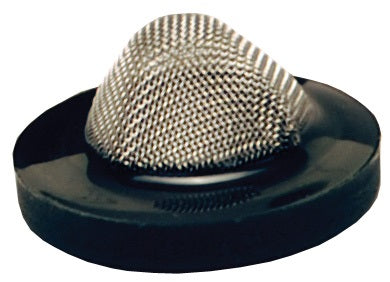 5911212F by Dixon Valve | Garden Hose Filter Washer | FDA Approved | 1" OD | 304 Stainless Steel Mesh | Black 70a Duro PVC