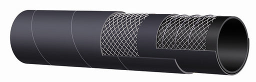 T604AA125X100 Alfagomma by Kuriyama | T604AA Series | Flexor Oil Return Petroleum Hose | SAE 100R4 | 1-1/4" ID | 1.65" OD | 200 PSI | Black | 100ft Length