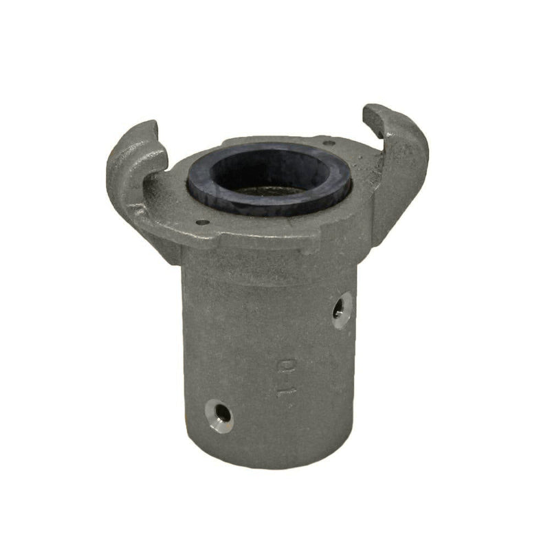 60900700 (07 CSB) by PT-Coupling | Type CSB | Sand Blast Coupling | Chicago-Style Coupler x Hose Barb | 3/4" Size | 1.50" Hose OD | Aluminum
