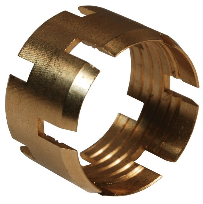 60RB-08 by Dixon Valve | Air Brake Fitting for Rubber Hose | Sleeve | 1/2" Hose OD | 0.64" Length | Brass Alloy 360