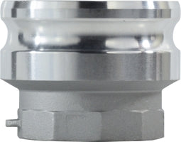 61854 (61-854) by Midland | Cam and Groove | Type A | Reducer Adapter | 3" Male Adapter x 4" Female Pipe | Straight | Aluminum