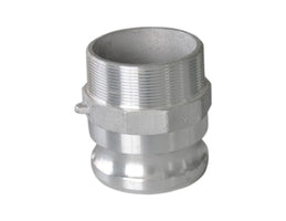 61970 (61-970) by Midland | Cam and Groove (Lite Pattern) | Type F | 5" Male Adapter x 5" Male NPT | Straight | Aluminum