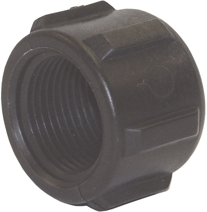 62251 by Dixon Valve | Pipe Cap | Schedule 80 | 1" Female NPT | Polypropylene