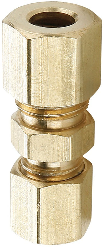 62C-0403 by Dixon Valve | Compression Fitting | Union Reducer | 1/4" Tube OD x 3/16" Tube OD | Brass