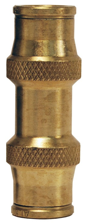 6216 by Dixon Valve | Push-In Fitting | Union | 1/2" Tube OD x 1/2" Tube OD | Forged Brass