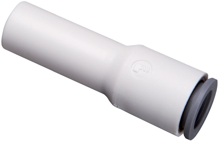 63666062WP2 by Dixon Valve | LIQUIfit™ Fitting | Plug-in Reducer | 1/2" Plug-in x 3/8" Tube OD | Nylon