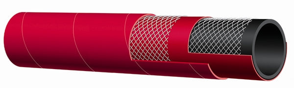 T605AH200X100 Alfagomma by Kuriyama | T605AH Series | Petroleum Suction & Discharge Hose | 2" ID | 2.40" OD | 150 PSI | Red | 100ft Length