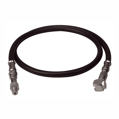 6616-G by Alemite | Pump Accessory | Pump Hose Assemblies | All Manual and High Pressure | Hose length: 5-1/2ft | Use with Standard Button Head Fittings