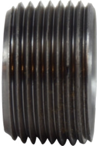 67701 (67-701) by Midland | Steel Fitting | Face Bushing | 3/8" Male NPTF x 1/8" Female NPTF | Straight | Black Steel