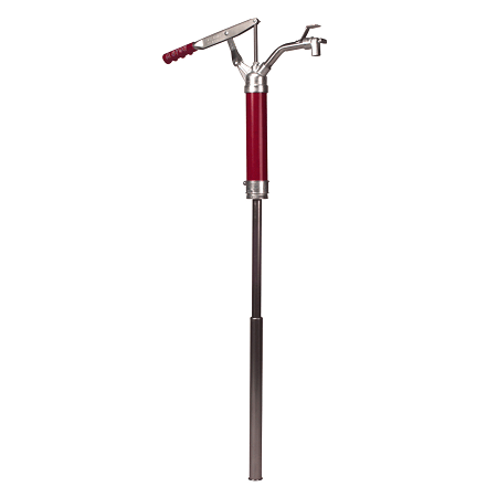 6796 by Alemite | Manual Pumps | Telescoping Barrel Pump | Drum size: up to 55 Gallons