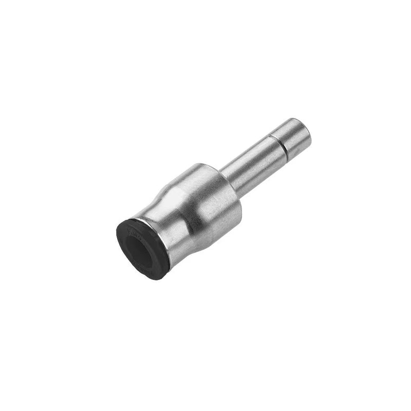 67PLP-5/32-6 by Parker | Prestolok PLP Push-to-Connect Fittings | Tube Reducer | 5/32" Tube Size x 3/8" Tube Size | 1.67" Length | 1.02" Length 1 | Straight | Nickel-Plated Brass