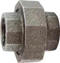 68611 by Midland | Extra Heavy Malleable Iron 300# Fitting | Union | 4" Female NPT x 4" Female NPT | Straight | Galvanized Iron