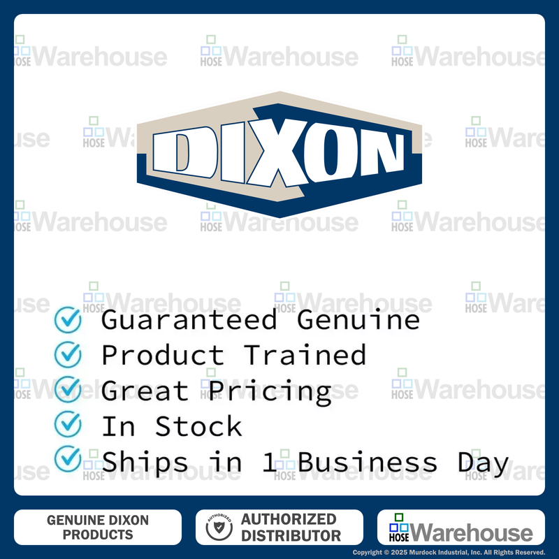 H6F6 by Dixon Valve | Hydraulic Quick Disconnect Coupling | H-Series | 3/4" Female NPTF x 3/4" ISO-B Interchange | Plug | Steel