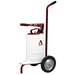 7149-T by Alemite | Manual Pumps | Bucket Pumps | Multi Pressure Bucket Pump Assembly with Porta-Cart | Outlet: 3/8" Female NPTF | Capacity: 5 Gallons | Pressure: 2500 to 5000 PSI