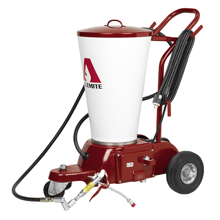 7175-R4 by Alemite | Grease Pump | Electric Grease Pump | Maximum Pressure: 5000 PSI | Container Capacity: 40Lb | 10 ft Hose