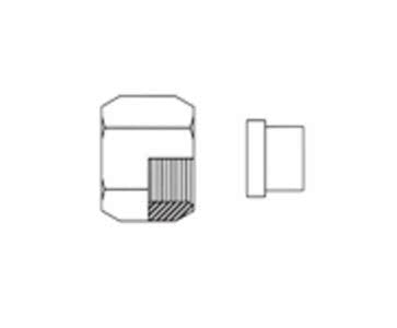 719x8 Couplamatic VARI-CRIMP Coupling - Sleeve - 1/2" Tube Size