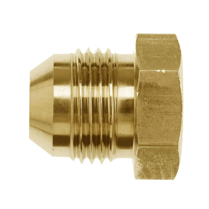 2408-06-B by Brennan Inc. | -06 Male JIC Plug | Brass