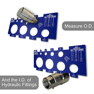 American Thread Identification Kit | Includes: Thread Pitch Gauge, Fit ...