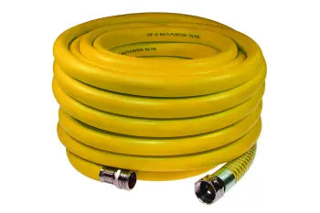 YBW5850Y by Coilhose | Belly Wash Industrial Wash Down Hose | 5/8" Hose ID | Yellow | PVC | 50ft