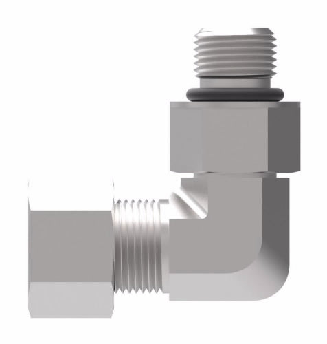 7515X20 Ermeto by Danfoss | 7000 Series | Straight Thread ORB/Tube 90° Elbow | 1-1/4" Male O-Ring Boss x 1-1/4" Tube OD | Steel