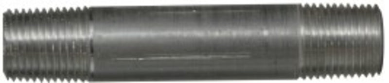 76202 by Midland | Nipple | 3" Thread x 3-1/2" Length | Straight | Aluminum