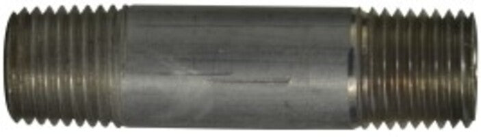 76034 by Midland | Nipple | 1/4" Thread x 10" Length | Straight | Aluminum