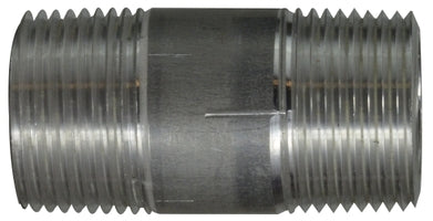 76087 by Midland | Nipple | 3/4" Thread x 4-1/2" Length | Straight | Aluminum