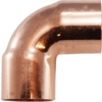 77101 (77-101) by Midland | Copper Fitting | Wrot Solder Joint C x C | 1/4" ID x 3/8" OD | 90° Elbow