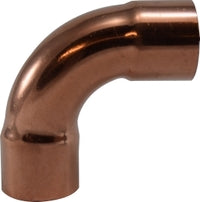 77145 (77-145) by Midland | Copper Fitting | Wrot Solder Joint | C x C | 3/4" ID x 7/8" OD | Long | 90° Elbow